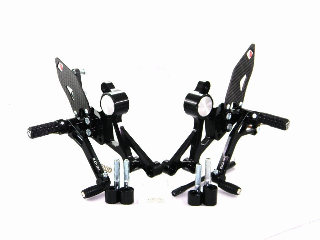 DBK Special Parts (Ducabike) Adjustable Rearsets for the Ducati Monster 696/796/1100
