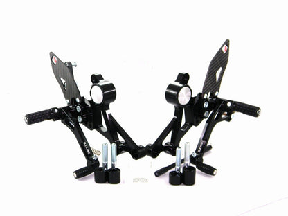 DBK Special Parts (Ducabike) Adjustable Rearsets for the Ducati Monster 696/796/1100