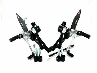 DBK Special Parts (Ducabike) Adjustable Rearsets for the Ducati Monster 696/796/1100