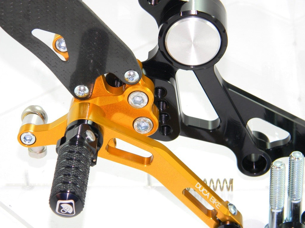 DBK Special Parts (Ducabike) Adjustable Rearsets for the Ducati Monster 696/796/1100