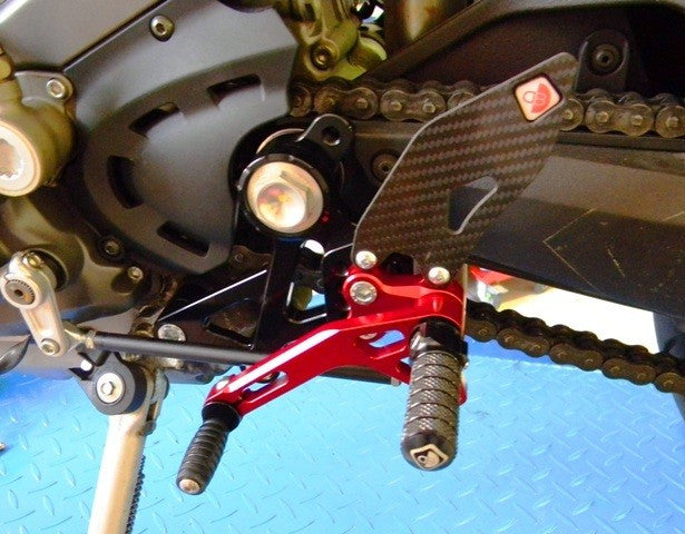 DBK Special Parts (Ducabike) Adjustable Rearsets for the Ducati Monster 696/796/1100