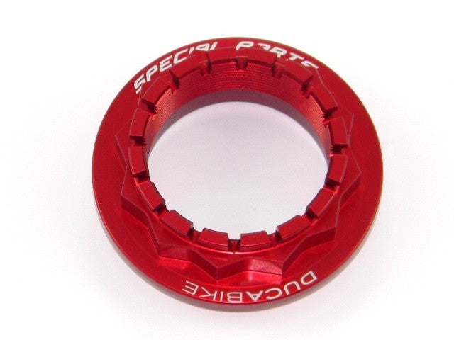 DBK Special Parts (Ducabike) Large Rear Axle Wheel Side Nut for the Ducati 1098/1198, Panigale, Streetfighter 1098,  Multistrada 1200/1260, Monster 1200, and Diavel