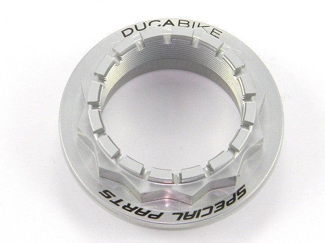 DBK Special Parts (Ducabike) Large Rear Axle Wheel Side Nut for the Ducati 1098/1198, Panigale, Streetfighter 1098,  Multistrada 1200/1260, Monster 1200, and Diavel