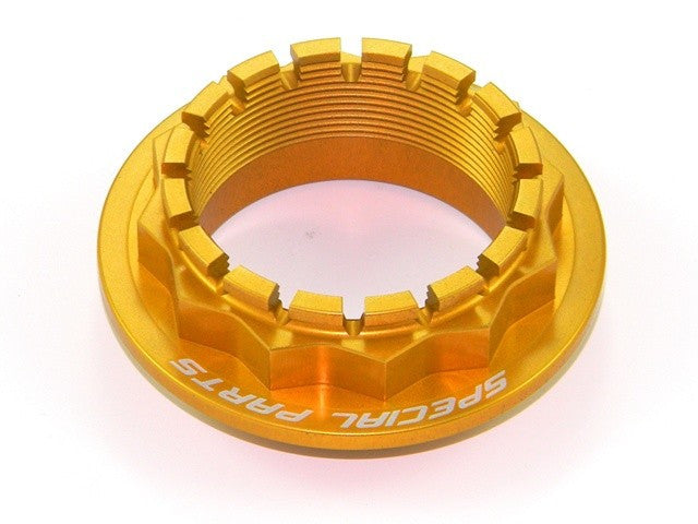 DBK Special Parts (Ducabike) Large Rear Axle Wheel Side Nut for the Ducati 1098/1198, Panigale, Streetfighter 1098,  Multistrada 1200/1260, Monster 1200, and Diavel