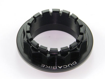 DBK Special Parts (Ducabike) Large Rear Axle Wheel Side Nut for the Ducati 1098/1198, Panigale, Streetfighter 1098,  Multistrada 1200/1260, Monster 1200, and Diavel