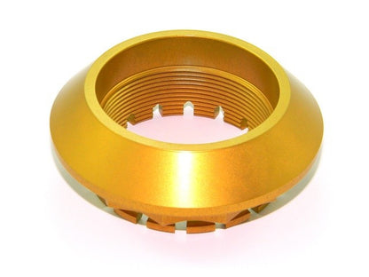DBK Special Parts (Ducabike) Large Rear Axle Wheel Side Nut for the Ducati 1098/1198, Panigale, Streetfighter 1098,  Multistrada 1200/1260, Monster 1200, and Diavel