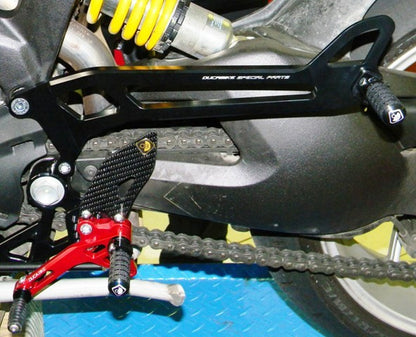 DBK Special Parts (Ducabike) Passenger Peg Kit for Adjustable Rearsets for the Ducati Monster 696/796/1100 - SHIPPING DAMAGED