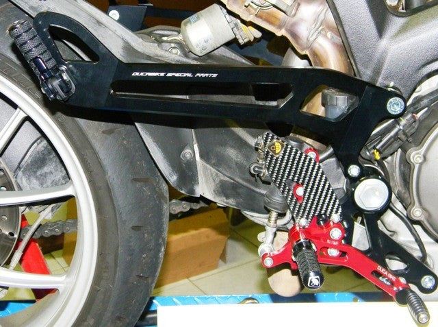 DBK Special Parts (Ducabike) Passenger Peg Kit for Adjustable Rearsets for the Ducati Monster 696/796/1100 - SHIPPING DAMAGED