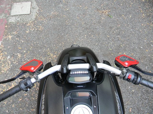 DBK Special Parts (Ducabike) Billet Front Brake & Clutch Reservoir Caps for the Ducati Diavel / XDiavel