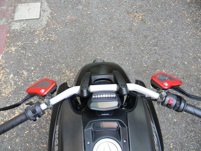 DBK Special Parts (Ducabike) Billet Front Brake & Clutch Reservoir Caps for the Ducati Diavel / XDiavel