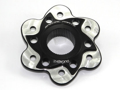 DBK Special Parts (Ducabike) Contrast Cut 6 Hole Rear Sprocket Hub Flange Carrier for Most Large hub Ducati