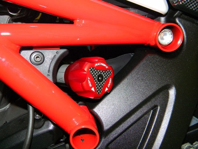 DBK Special Parts (Ducabike) Rear Shock Pivot Adjuster for Ducati Diavel, Multistrada 1200 / 1260 / 950 (non S models)  and Hypermotard / Hyperstrada 821 / 939