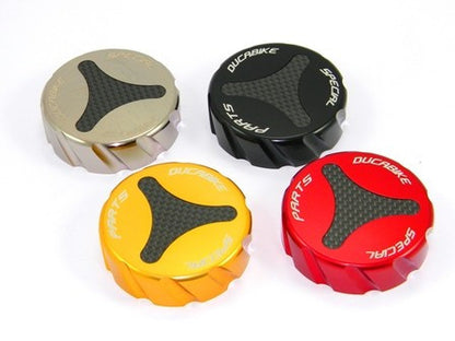 DBK Special Parts (Ducabike) Billet Radiator Cap Cover for the Ducati Monster 821 / 937 / 1200 / S / R