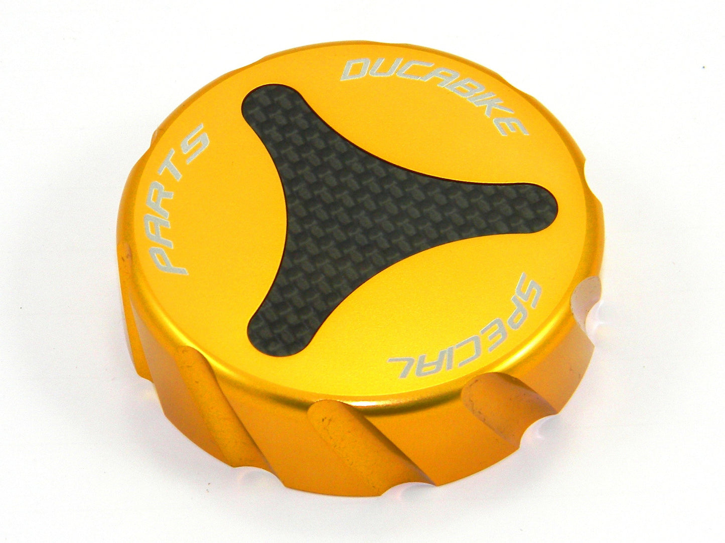 DBK Special Parts (Ducabike) Billet Radiator Cap Cover for the Ducati Monster 821 / 937 / 1200 / S / R