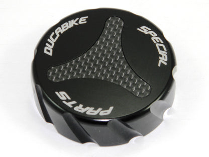 DBK Special Parts (Ducabike) Billet Radiator Cap Cover for the Ducati Monster 821 / 937 / 1200 / S / R