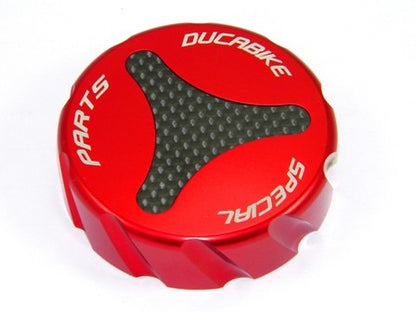 DBK Special Parts (Ducabike) Billet Radiator Cap Cover for the Ducati Monster 821 / 937 / 1200 / S / R