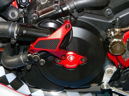 DBK Special Parts (Ducabike) Billet Water Pump Protector for the Ducati Diavel Multistrada 1200/1260/950 (2015+)  Monster 1200/821  and Hypermotard 939