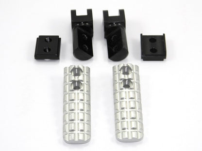 DBK Special Parts (Ducabike) Adjustable Rider 'Solid' Footpegs for Ducati Hypermotard 939 & Scrambler Desert Sled
