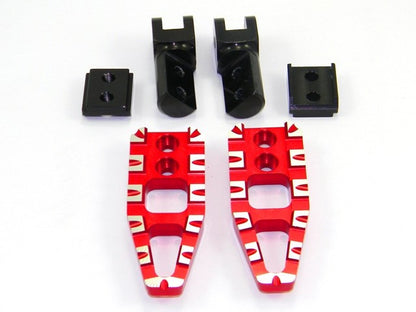 DBK Special Parts (Ducabike) Adjustable Rider 'Cut' Footpegs for Ducati Hypermotard 939 & Scrambler Desert Sled