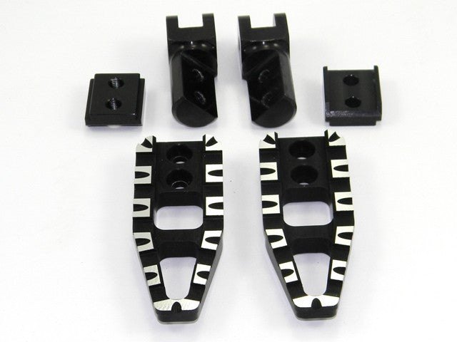 DBK Special Parts (Ducabike) Adjustable Rider 'Cut' Footpegs for Ducati Hypermotard 939 & Scrambler Desert Sled