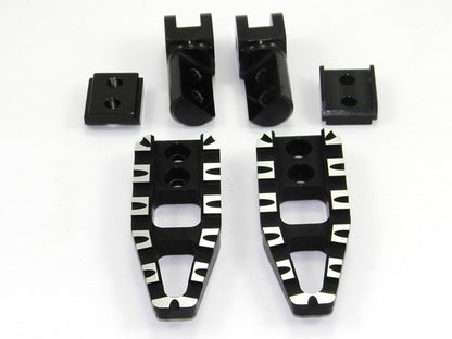 DBK Special Parts (Ducabike) Adjustable Rider 'Cut' Footpegs for Ducati Hypermotard 939 & Scrambler Desert Sled
