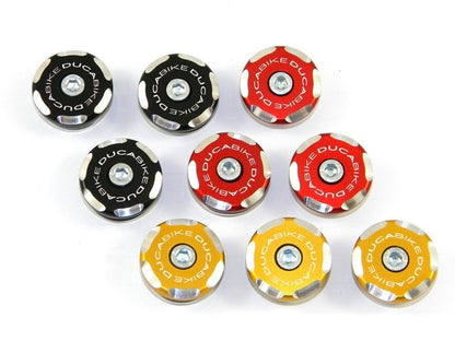 DBK Special Parts (Ducabike) Contrast Cut Frame Plug Kit for the Ducati ST2/ST3/ST4
