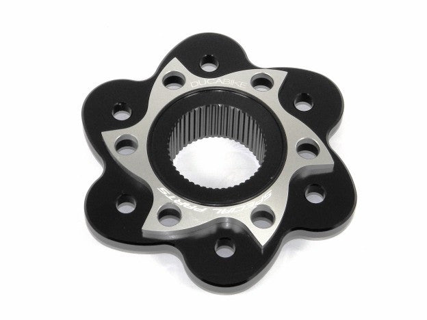 DBK Special Parts (Ducabike) Dual Color 6 Hole Rear Sprocket Hub Flange Carrier for Most Large hub Ducati