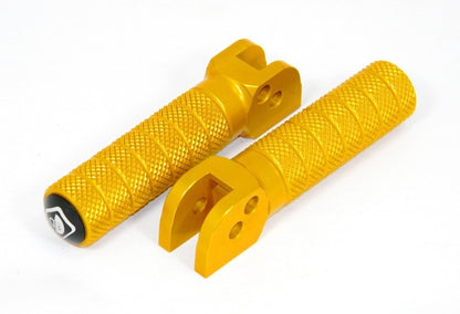 DBK Special Parts (Ducabike) Rider/Passenger 'Round Knurled' Footpegs for Ducati