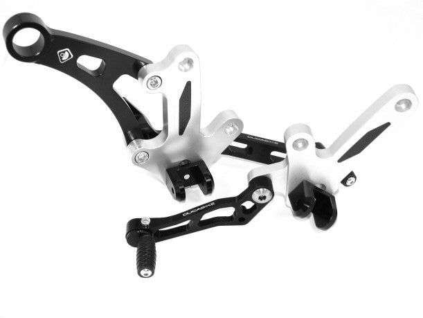 DBK Special Parts (Ducabike) Adjustable Rearsets for the Ducati Diavel