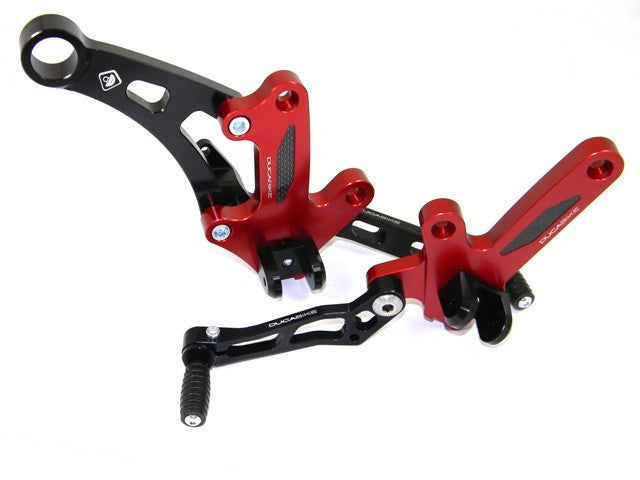 DBK Special Parts (Ducabike) Adjustable Rearsets for the Ducati Diavel