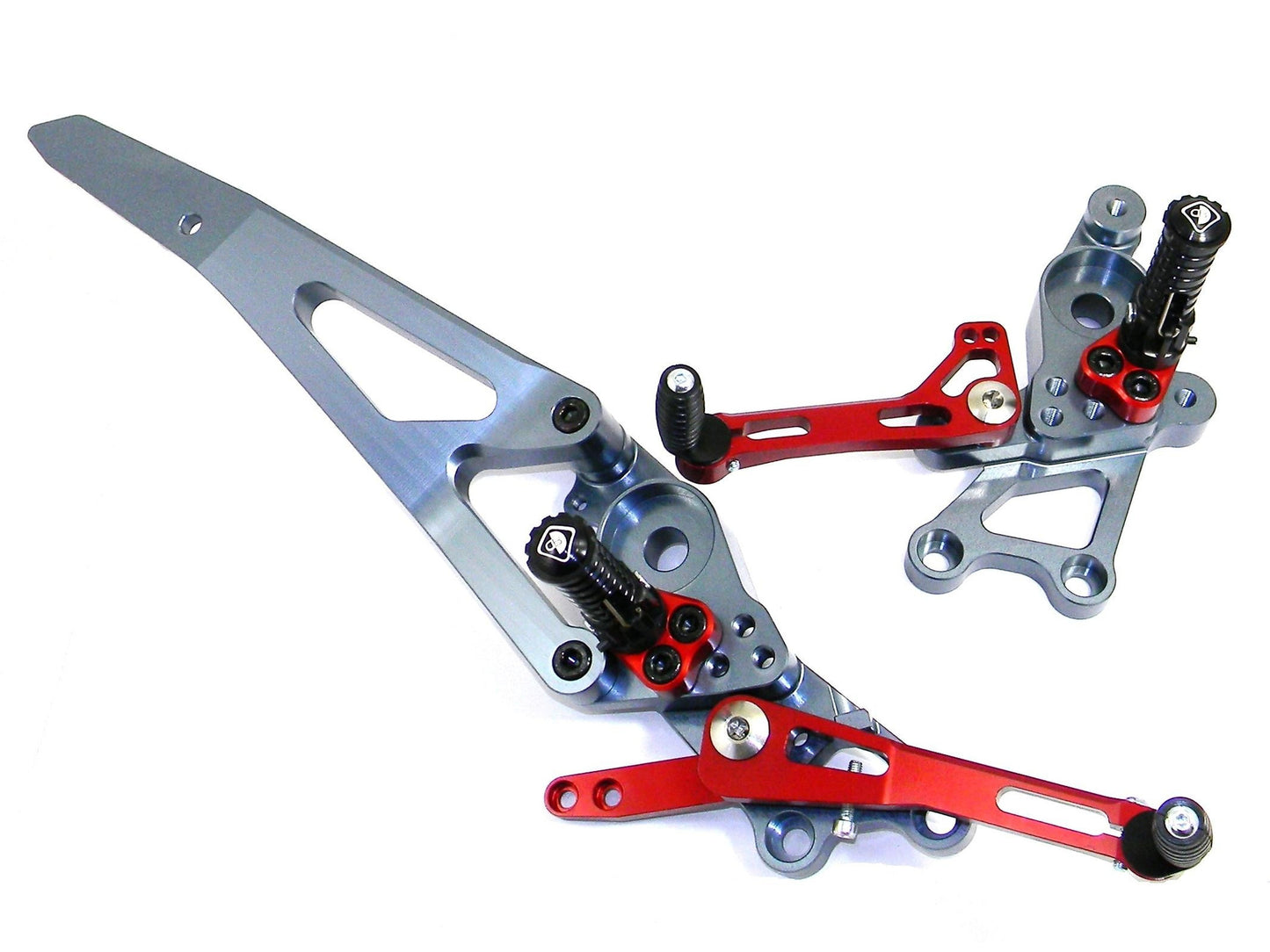DBK Special Parts (Ducabike) Adjustable Rearsets for the Ducati Hypermotard 821/939
