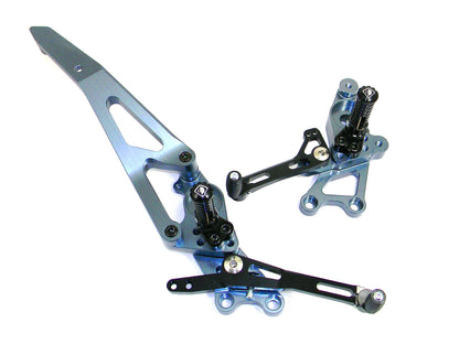 DBK Special Parts (Ducabike) Adjustable Rearsets for the Ducati Hypermotard 821/939
