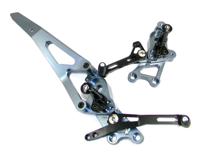 DBK Special Parts (Ducabike) Adjustable Rearsets for the Ducati Hypermotard 821/939