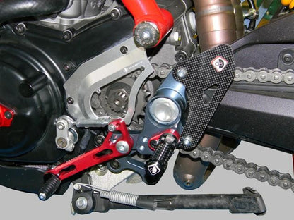 DBK Special Parts (Ducabike) Sprocket Cover w/ Plexiglass & Carbon Fiber Inserts for Ducati Hypermotard 821/939