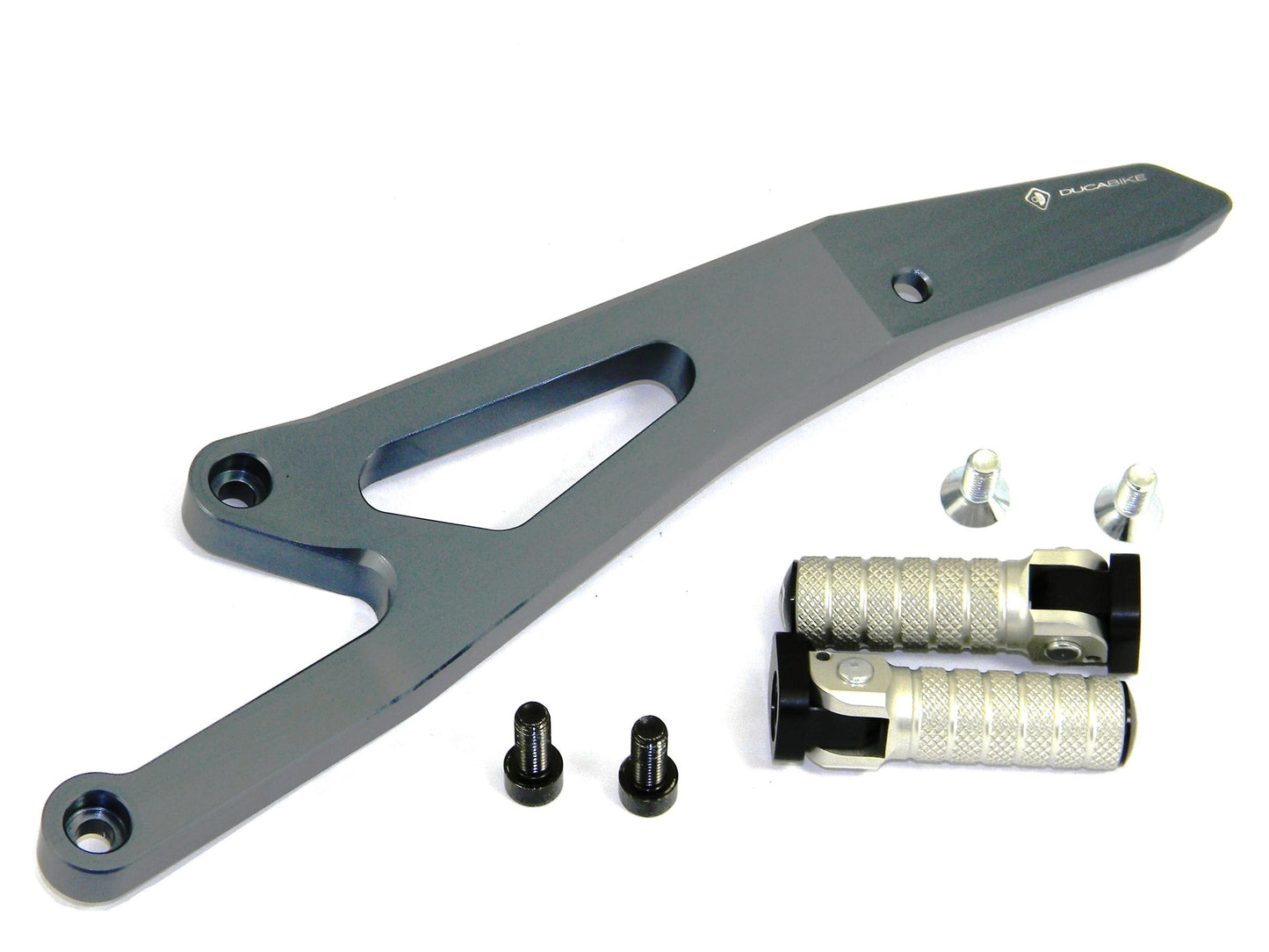 DBK Special Parts (Ducabike) Passenger Peg Kit for Adjustable Rearsets for the Ducati Hypermotard 821/939
