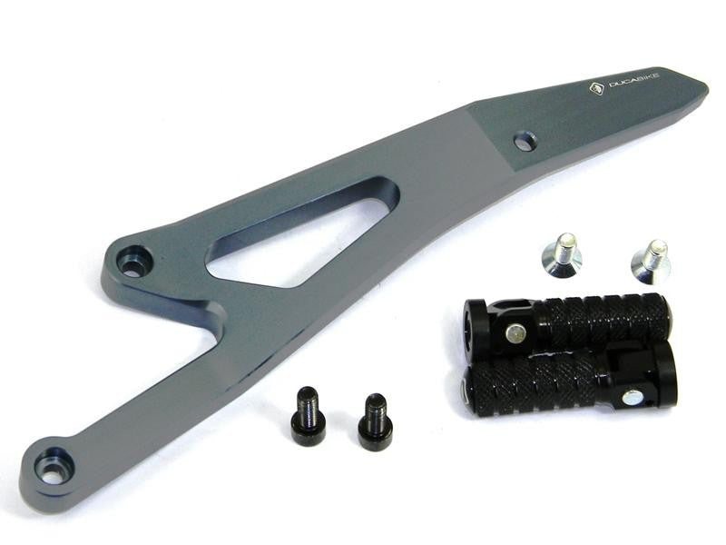 DBK Special Parts (Ducabike) Passenger Peg Kit for Adjustable Rearsets for the Ducati Hypermotard 821/939
