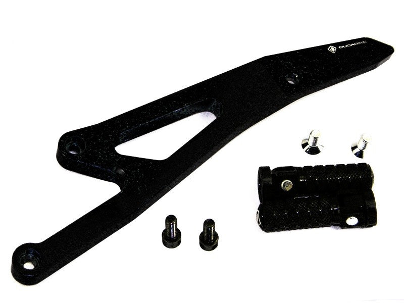 DBK Special Parts (Ducabike) Passenger Peg Kit for Adjustable Rearsets for the Ducati Hypermotard 821/939