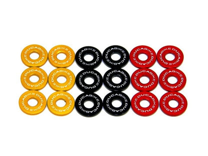 DBK Special Parts (Ducabike) Clutch Spring Retaining Caps (6) for the Ducati Hypermotard 796  Monster 620/695/696/795/796/797/S2R800  Multistrada 620 and Scrambler