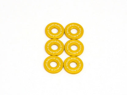 DBK Special Parts (Ducabike) Clutch Spring Retaining Caps (6) for the Ducati Hypermotard 796  Monster 620/695/696/795/796/797/S2R800  Multistrada 620 and Scrambler
