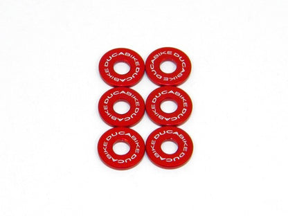 DBK Special Parts (Ducabike) Clutch Spring Retaining Caps (6) for the Ducati Hypermotard 796  Monster 620/695/696/795/796/797/S2R800  Multistrada 620 and Scrambler