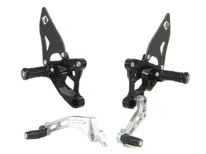 DBK Special Parts (Ducabike) SBK Adjustable Rearsets for the Ducati 848/1098/1198