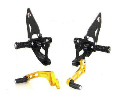 DBK Special Parts (Ducabike) SBK Adjustable Rearsets for the Ducati 848/1098/1198