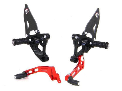 DBK Special Parts (Ducabike) SBK Adjustable Rearsets for the Ducati 848/1098/1198