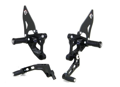 DBK Special Parts (Ducabike) SBK Adjustable Rearsets for the Ducati 848/1098/1198