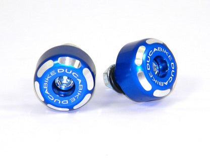 DBK Special Parts (Ducabike) Contrast Cut Weighted Bar Ends - Short - Closeout