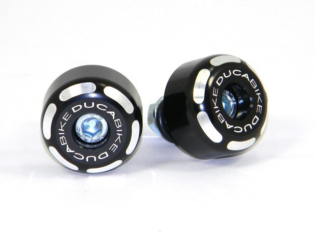 DBK Special Parts (Ducabike) Contrast Cut Weighted Bar Ends - Short - Closeout