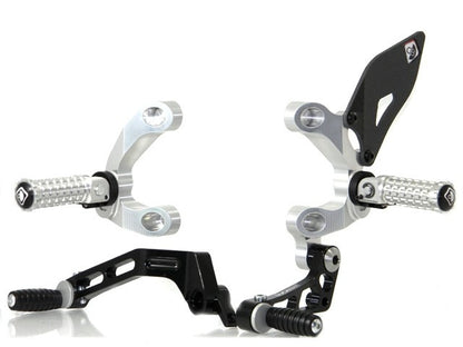 DBK Special Parts (Ducabike) Adjustable Rearsets for the Ducati Streetfighter 898/1098