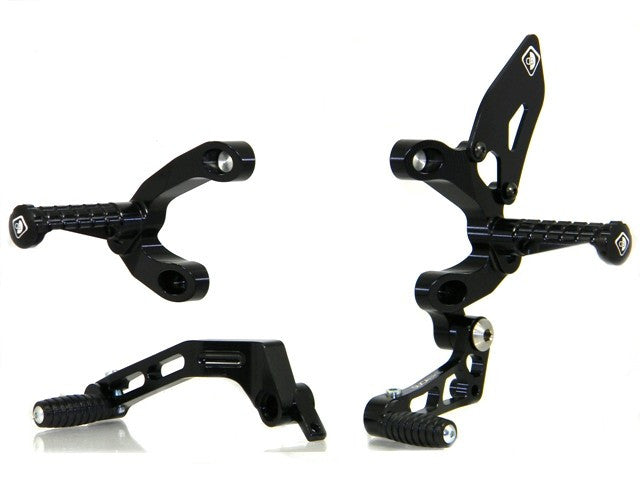 DBK Special Parts (Ducabike) Adjustable Rearsets for the Ducati Streetfighter 898/1098