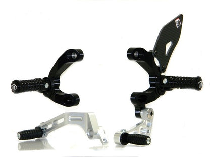 DBK Special Parts (Ducabike) Adjustable Rearsets for the Ducati Streetfighter 898/1098