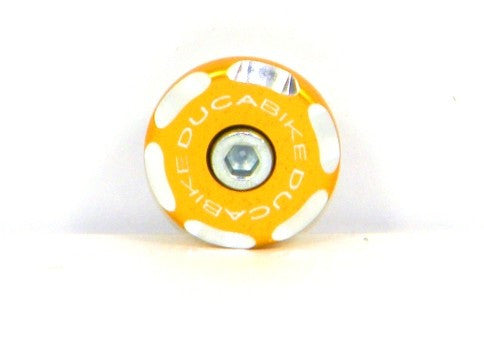DBK Special Parts (Ducabike) Front Right Wheel Axle Cap for older Ducati's (Contrast Cut)